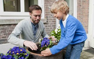 tuinplanten voor op schema