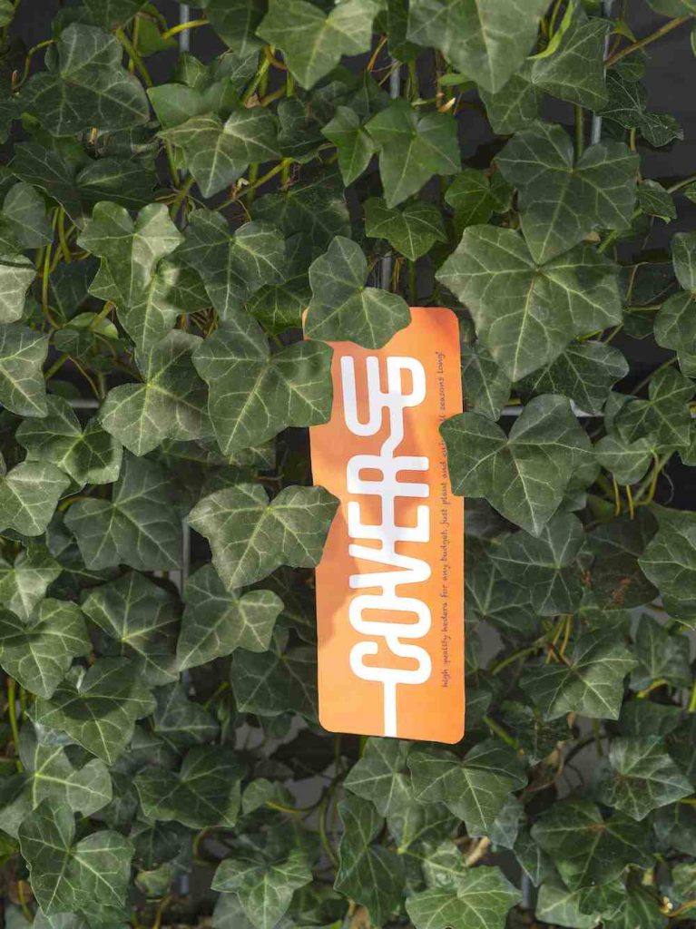 Cover-up hedera logo