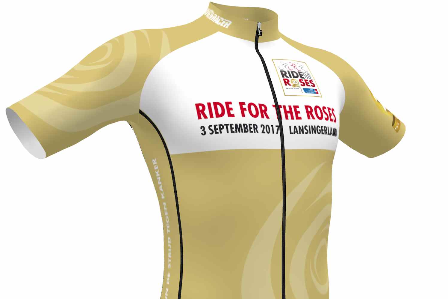 Jubileumshirt ride for the roses
