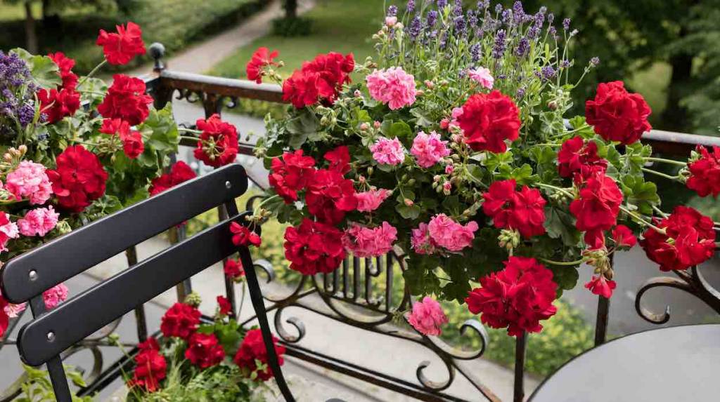 bloeiers voor balkon en terras