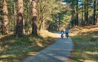 fietsen en overnachten