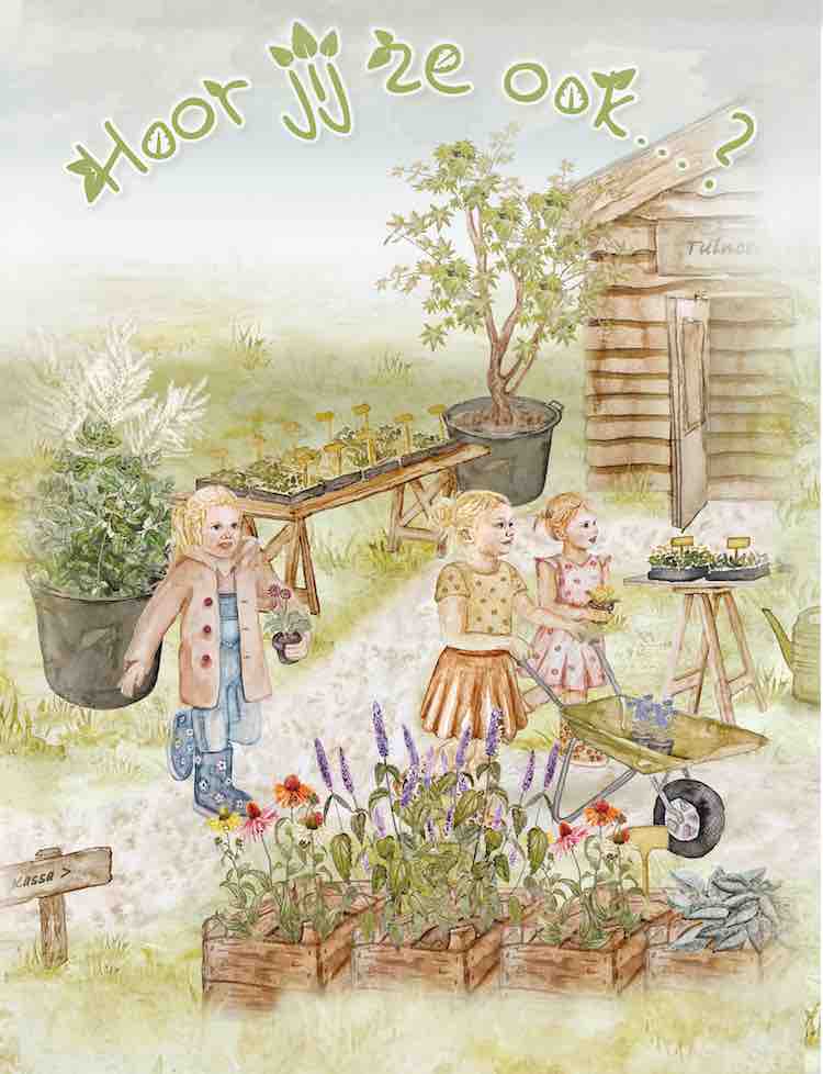 Kinderboek over vaste planten overhandigd aan kinderburgemeester