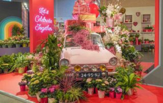 antsatische bloemenshows in jubilerende Keukenhof hebben verrassend decor en afwisselende kalender