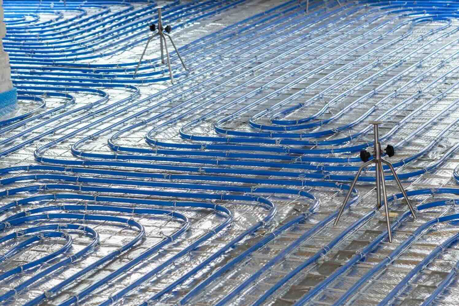 Een schuimbetonvloer met vloerverwarming, goede keus