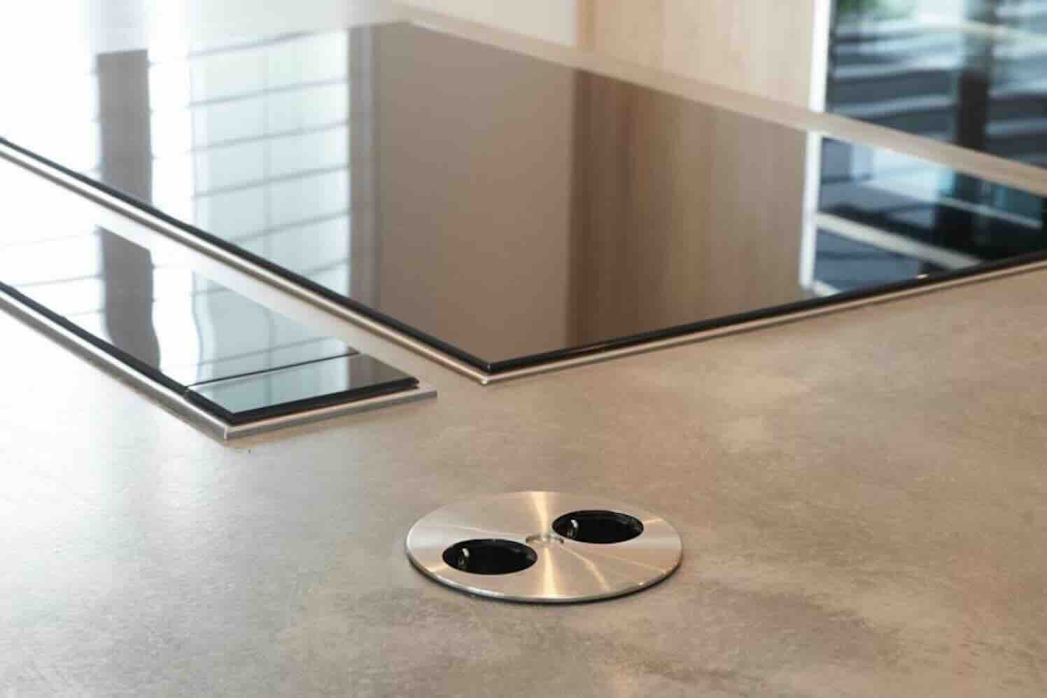 slim-en-strak-keukendesign Een kookeiland: waar functionaliteit en design samensmelten