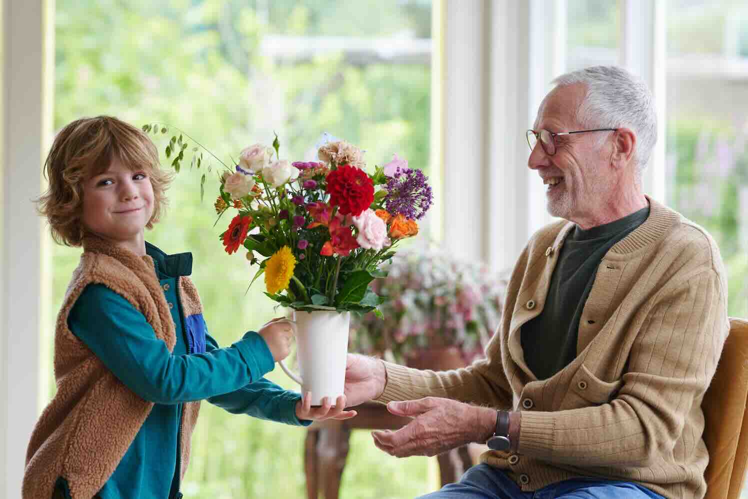 Bloemen tegen eenzaamheid, Grootouderdag 2025