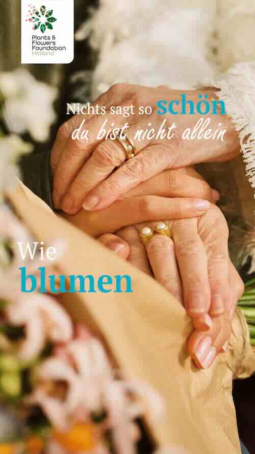 geef bloemen Als woorden tekort schieten, spreken bloemen