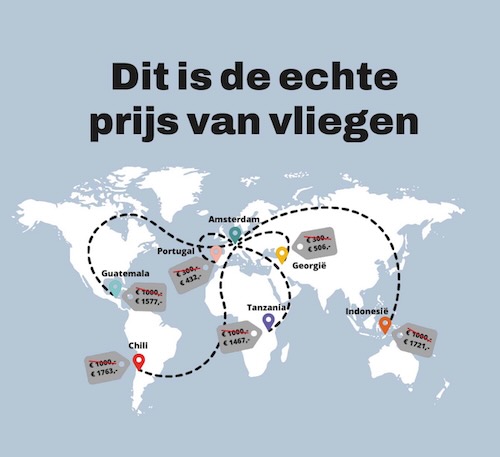 De echte prijs van je vliegticket, die kan je nu betalen