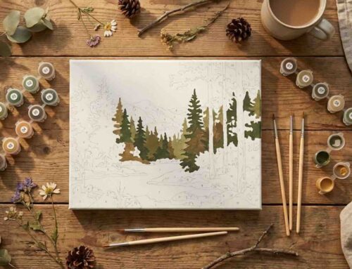 Schilderen op Nummer met natuurthema’s haalt schoonheid binnen