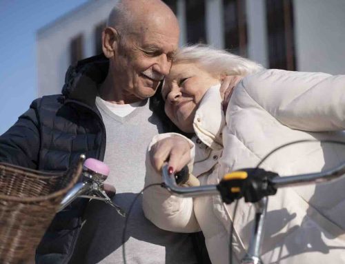 Samen op de fiets, met de wind om het hoofd