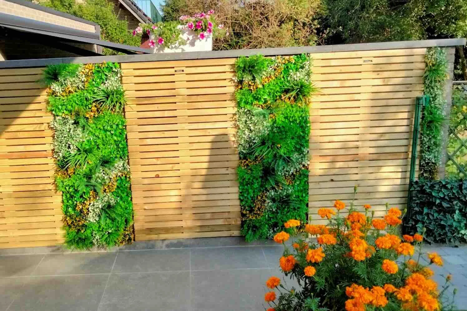 kunstgroen-03 Kunsthaag in de tuin: stijlvol groen zonder onderhoud