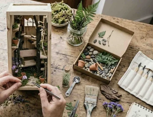 Zo bouw je een book nook met planten en bloemen